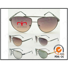 Classic Fashionable Hot Selling UV400 Protection Metal Sunglasses (40415)